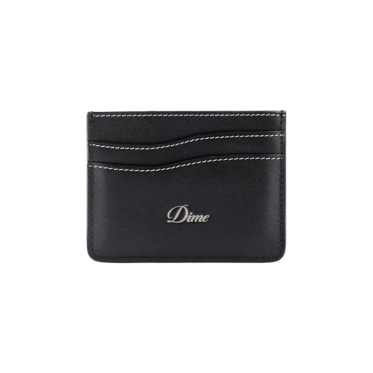 Dime Cursive Card Holder (Leather)