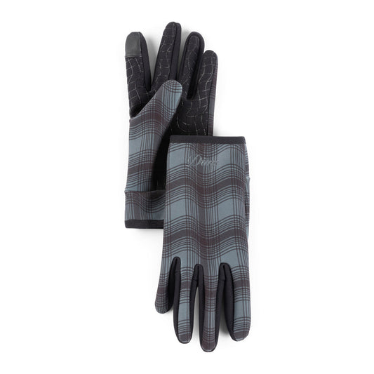 Dime City Plaid Gloves (Charcoal)