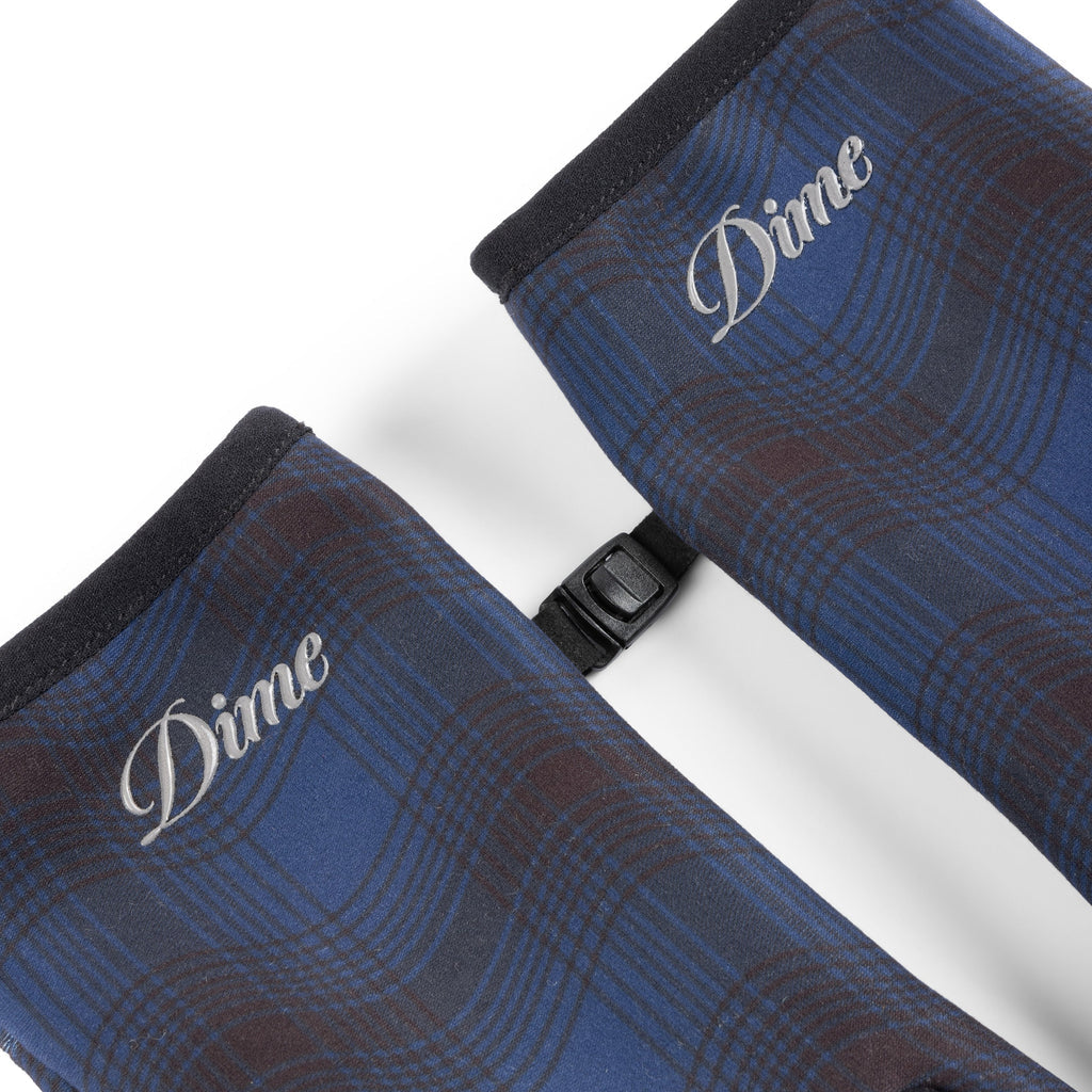 Dime City Plaid Gloves (Navy)