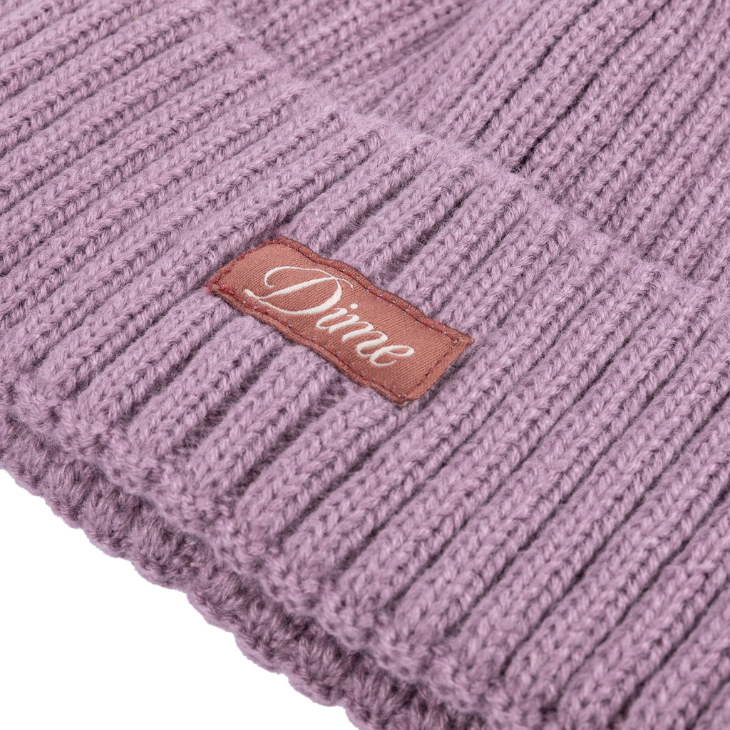 Dime Cursive Fold Beanie (Pink)