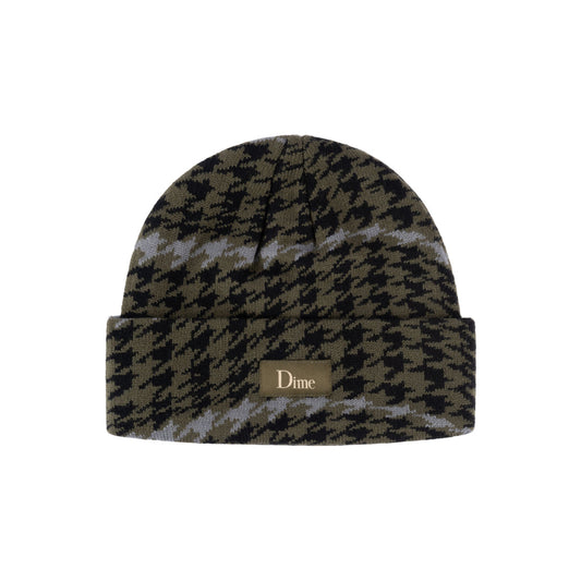 Dime Wavetooth Cuff Beanie (Black)