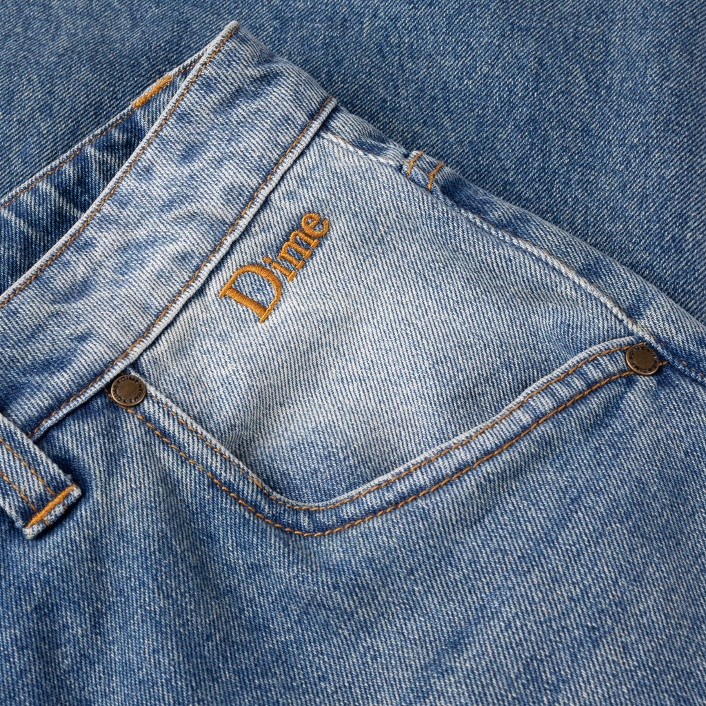 Dime Classic Baggy Denim Pants (Sandblasted Indigo)