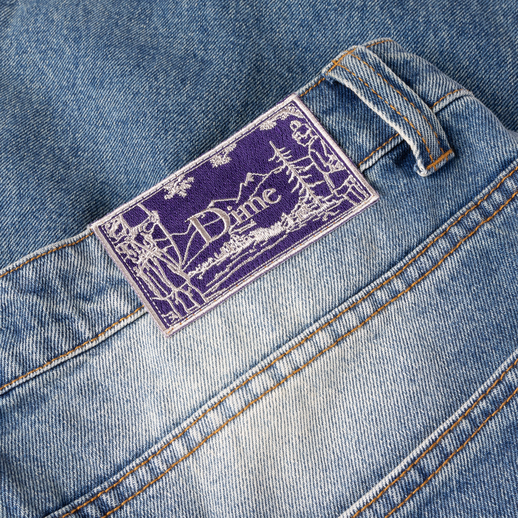 Dime Classic Baggy Denim Pants (Sandblasted Indigo)