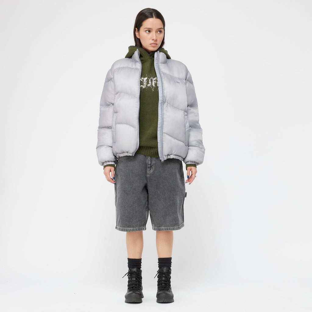 Dime Classic Ripstop Puffer (Silver)