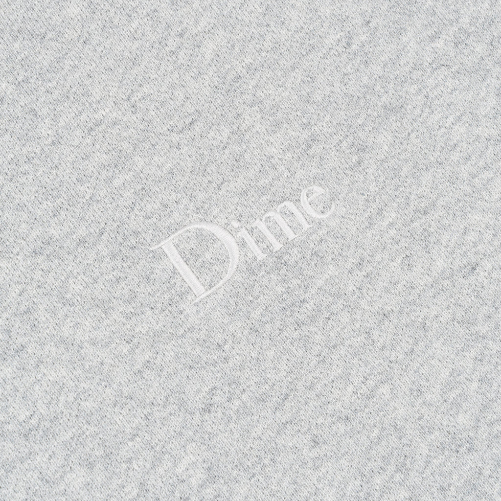 Dime Classic Small Logo Crew (Heather Grey)