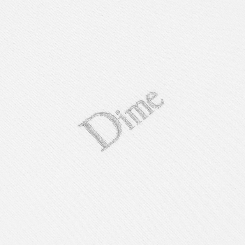 Dime Classic Small Logo Sweatpants (White)