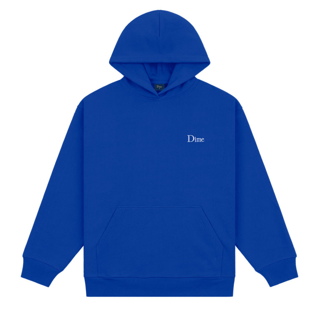 Dime Classic Small Logo Hood (Navy Blue)