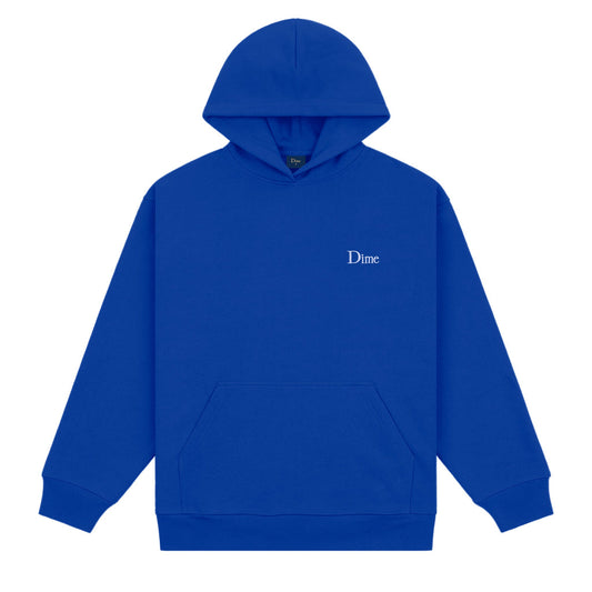 Dime Classic Small Logo Hood (Navy Blue)