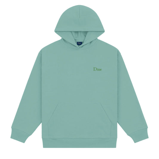 Dime Classic Small Logo Hood (Seaweed)