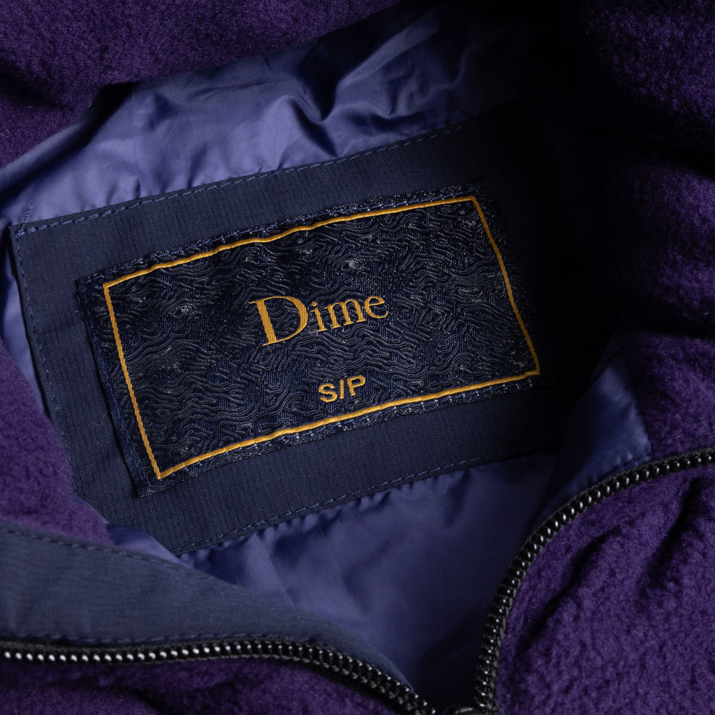 Dime Sleeveless Puffer (Plum)