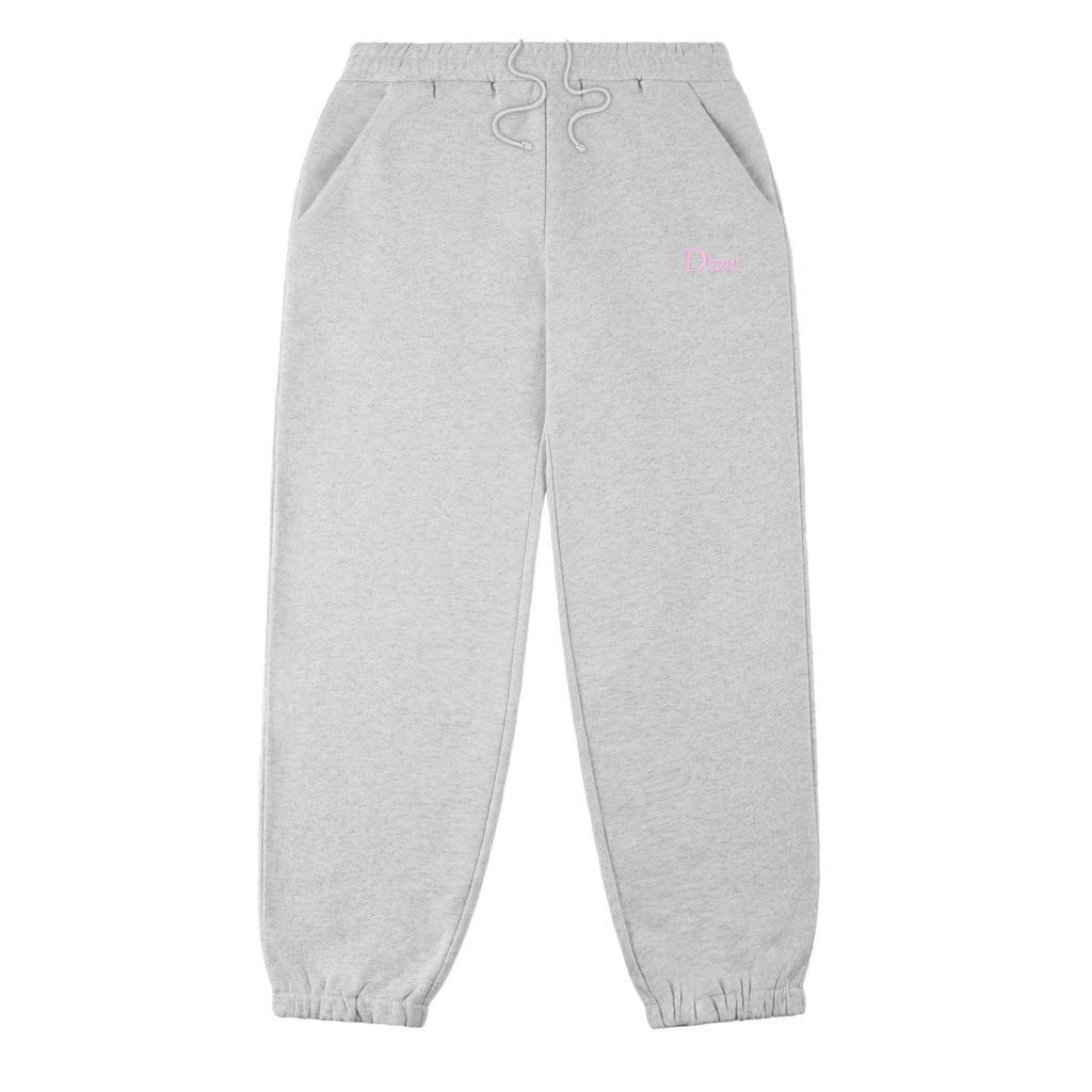 Dime Classic Small Logo Sweatpants (Heather Grey)