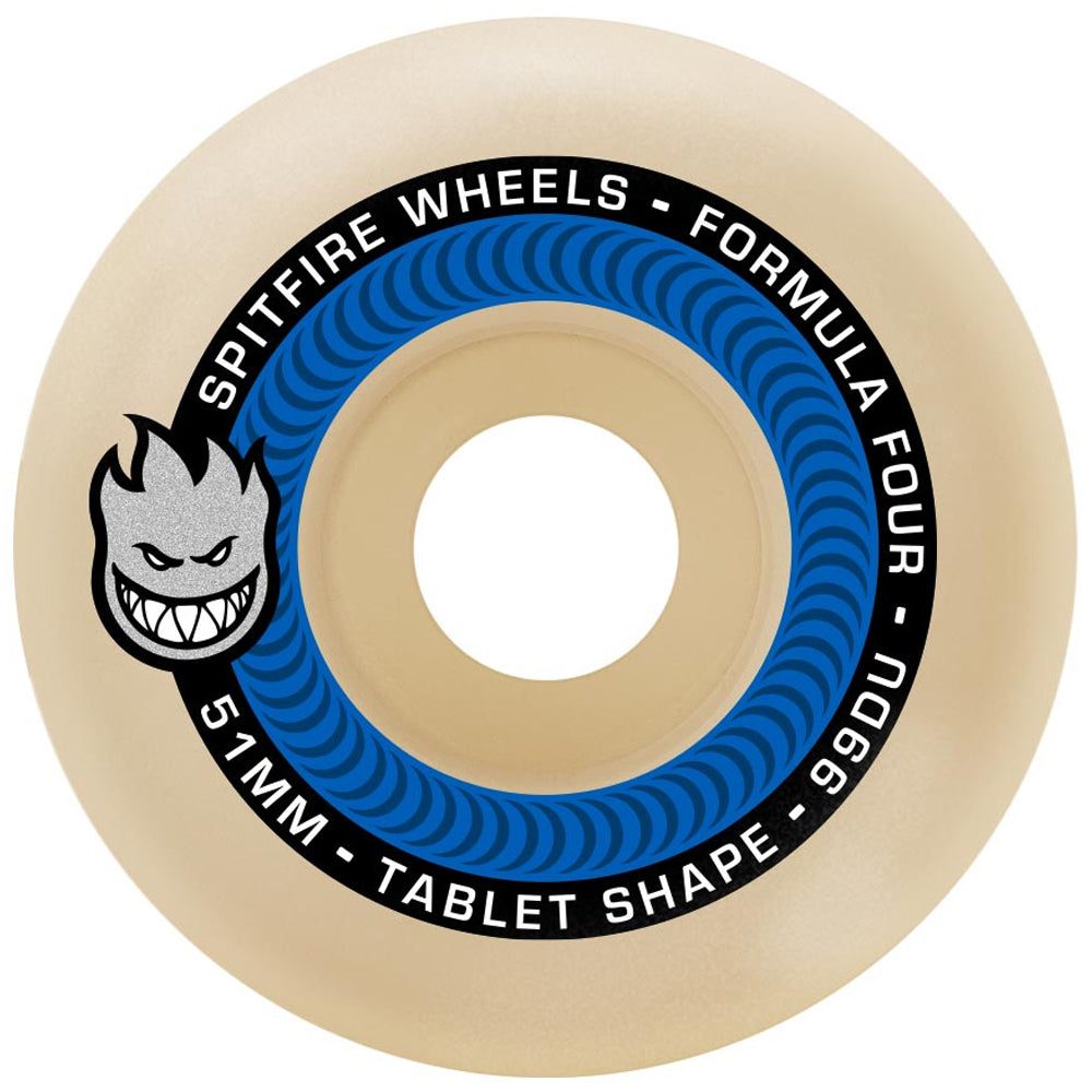 Spitfire F4 99a Tablets Wheels (51mm)