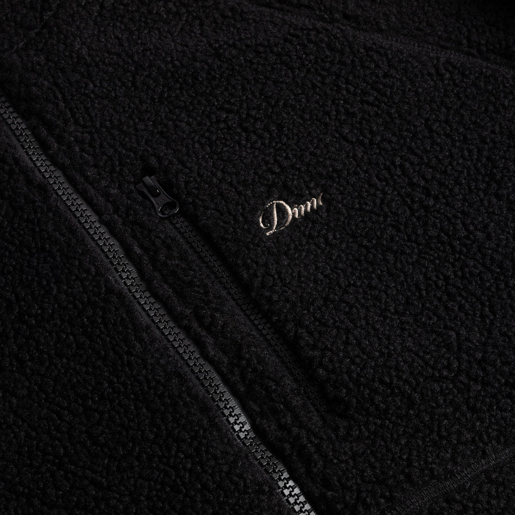 Dime Polar Fleece Sherpa Zip (Black)