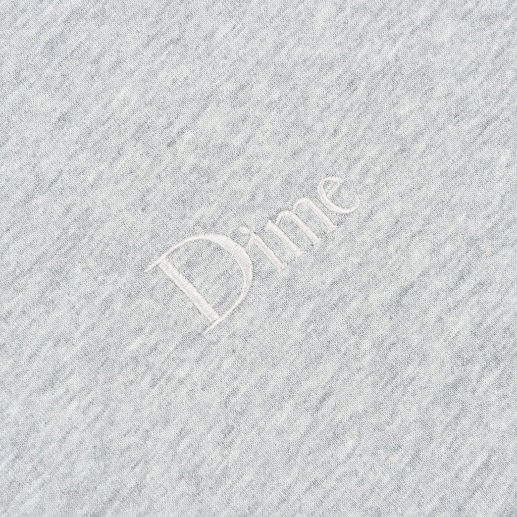 Dime Classic Small Logo Tee (Heather Grey)