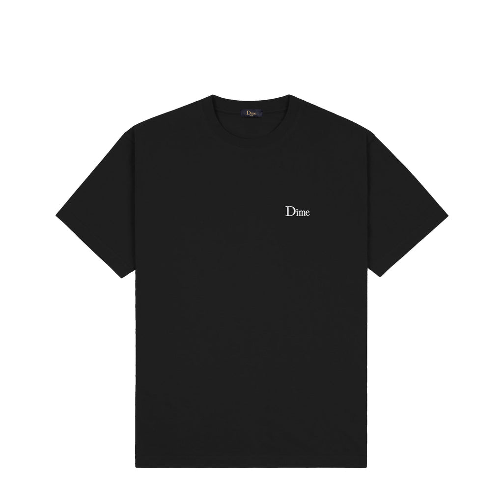 Dime Classic Small Logo Tee (Black)