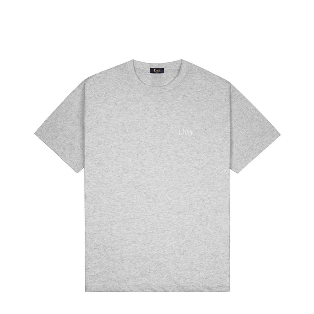 Dime Classic Small Logo Tee (Heather Grey)